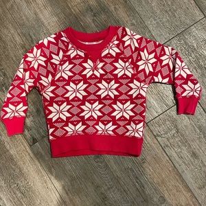 Hanna Andersson Christmas winter toddler sweatshirt